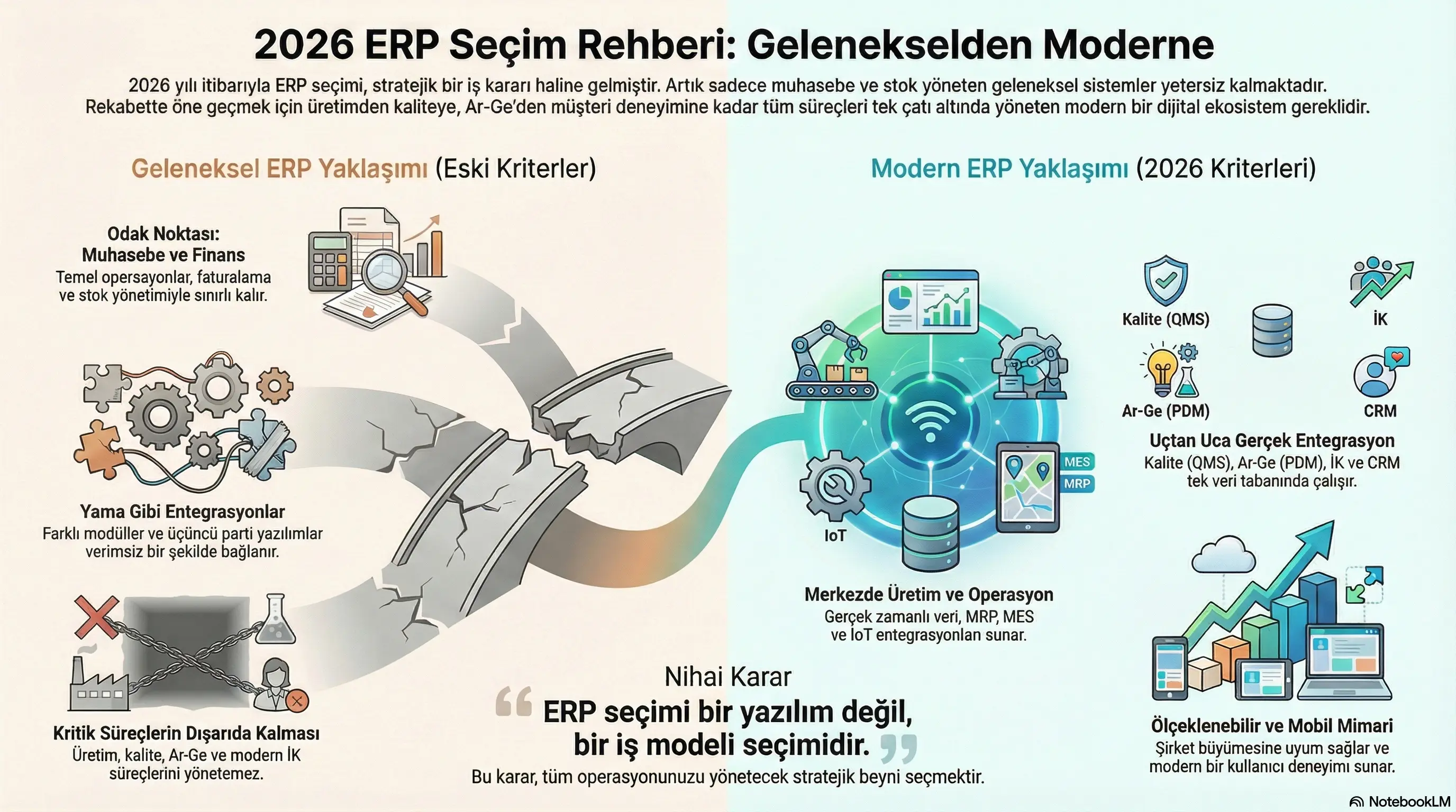 2026’da ERP Seçerken Nelere Dikkat Edilmeli?